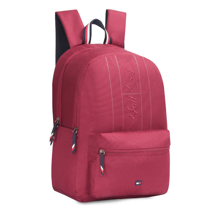 Tommy Hilfiger Stratton Non Laptop Backpack Burgundy