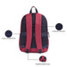 Tommy Hilfiger Stratton Non Laptop Backpack Burgundy