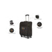 United Colors of Benetton Macau Soft Luggage Black Cabin