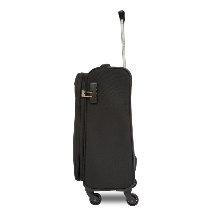 United Colors of Benetton Macau Soft Luggage Black Cabin