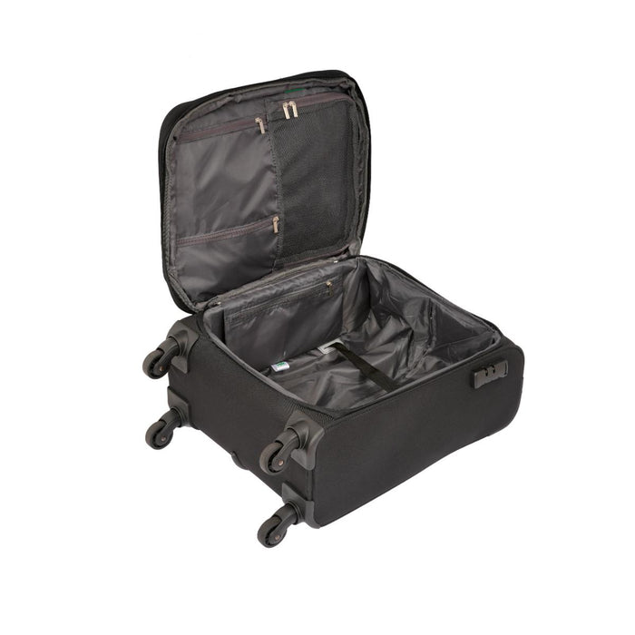 United Colors of Benetton Macau Soft Luggage Black Cabin