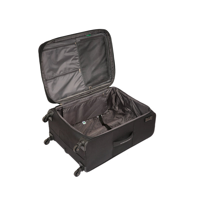 United Colors of Benetton Macau Soft Luggage Black Cargo