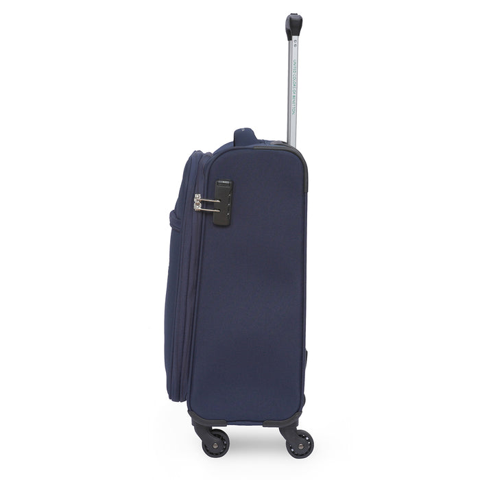 United Colors of Benetton Macau Soft Luggage Navy Cabin