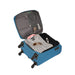 United Colors of Benetton Macau Soft Luggage Teal Blue Cabin