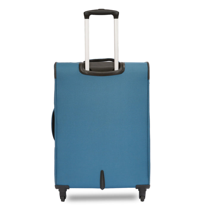 United Colors of Benetton Macau Soft Luggage Teal Blue Min