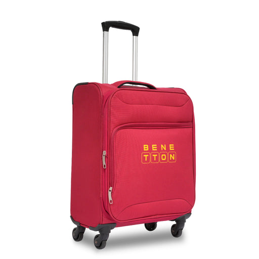 United Colors of Benetton Macau Soft Luggage Red Cabin