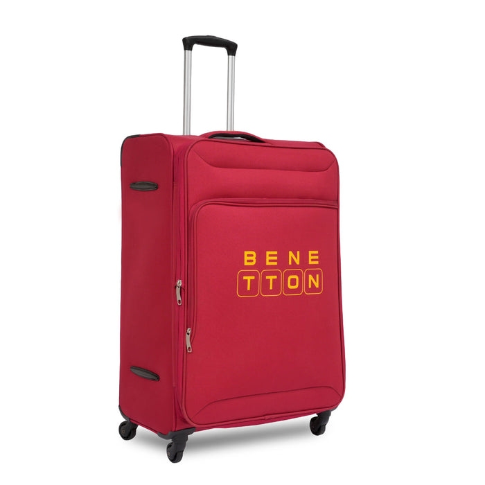 United Colors of Benetton Macau Soft Luggage Red Cargo