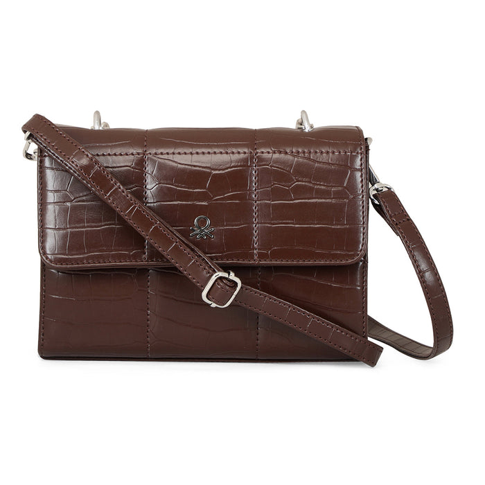 United Colors of Benetton Candace Woman's PU Sling C brown