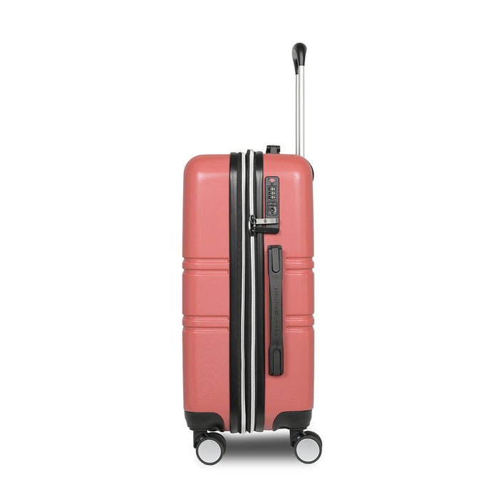 Tommy hilfiger pink luggage sale