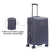 Tommy Hilfiger Jazz Hybrid Luggage Mid