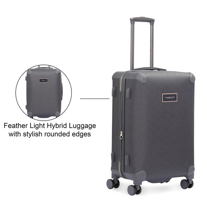 Tommy Hilfiger Jazz Hybrid Luggage Grey Mid