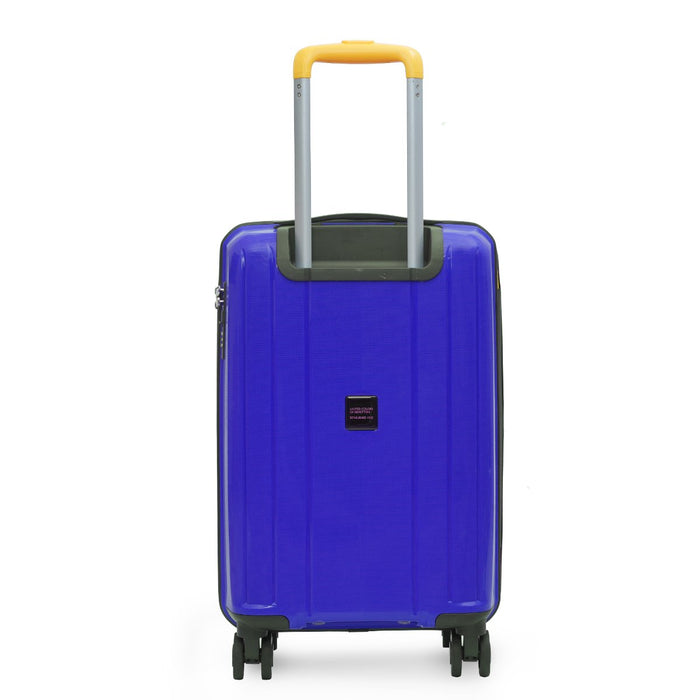 United Colors Of Benetton Wayfarer Hard Luggage Blue