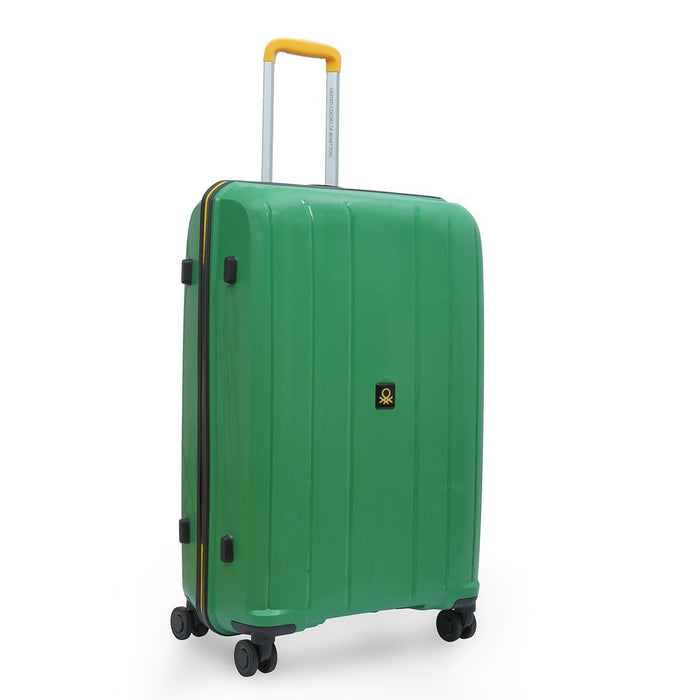 United Colors Of Benetton Wayfarer Hard Luggage Ben Green Cargo