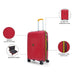 United Colors Of Benetton Wayfarer Hard Luggage red Mid