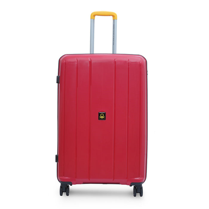 United Colors Of Benetton Wayfarer Hard Luggage red Cargo