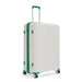 United Colors of Benetton Emerald Hard Luggage white