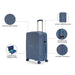 United Colors of Benetton Galaxy Hard Luggage Element Blue