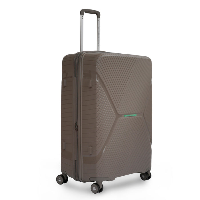 United Colors of Benetton Galaxy Hard Luggage Element mud brown