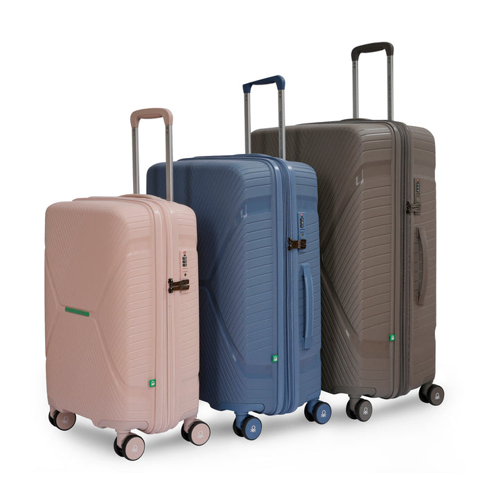 United Colors of Benetton Galaxy Hard Luggage Element baby pink