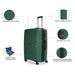 United Colors of Benetton Moonstone Hard Luggage Green