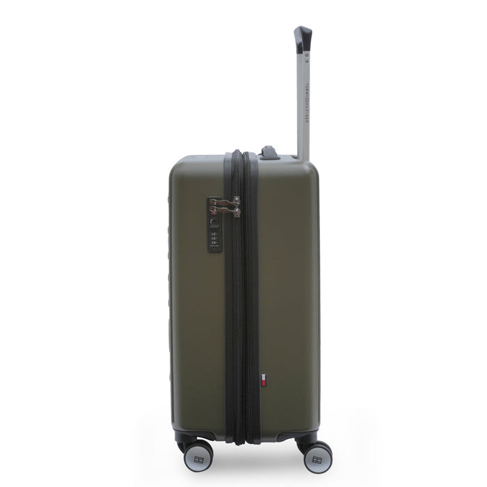 Tommy Hilfiger Empire Plus Unisex Hard Luggage- Olive