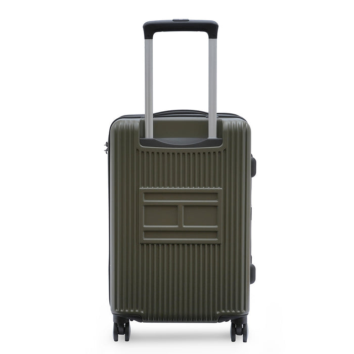 Tommy Hilfiger Empire Plus Unisex Hard Luggage- Olive