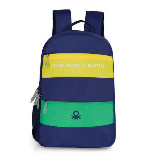 United Colors of Benetton Belluno Laptop Backpack Navy