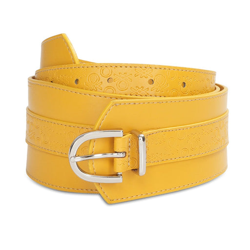 United Colors of Benetton Sonnet Women's Non Reversible Belt Yellow