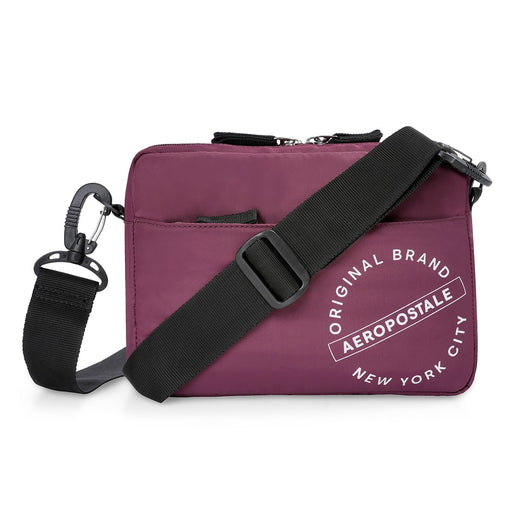 Aeropostale Aaron Crossbody Wine