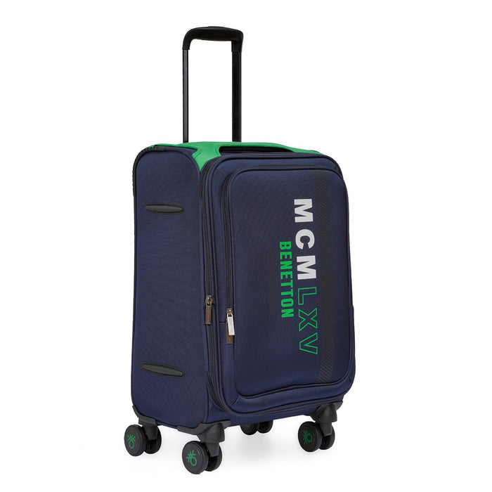 United Colors of Benetton Topaz Soft Luggage Navy