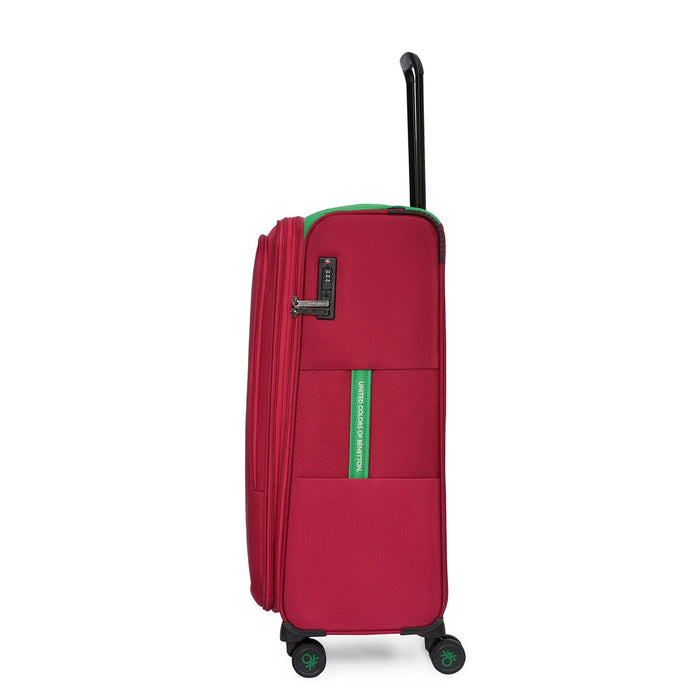 United Colors of Benetton Topaz Soft Luggage Red