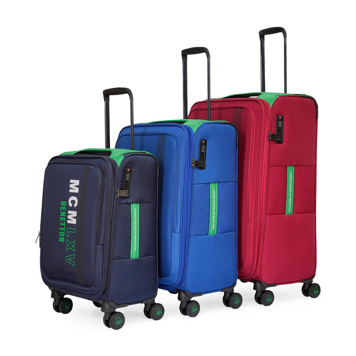 United Colors of Benetton Topaz Soft Luggage Red