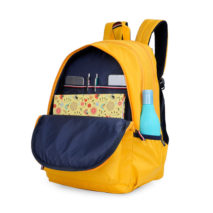 Tommy Hilfiger Foxtail Back to School Backpack Yellow