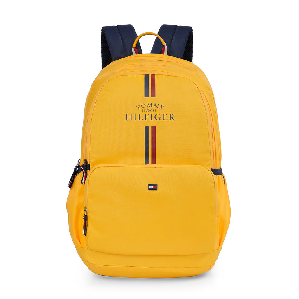 Yellow tommy deals hilfiger backpack