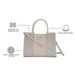 United Colors of Benetton Sayge Tote beige