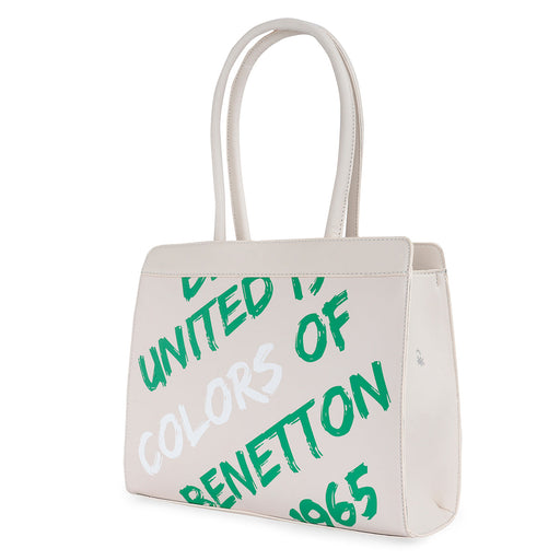 United Colors of Benetton Alison Satchel white