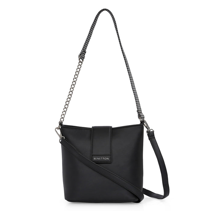 United Colors of Benetton Marie Hobo Black