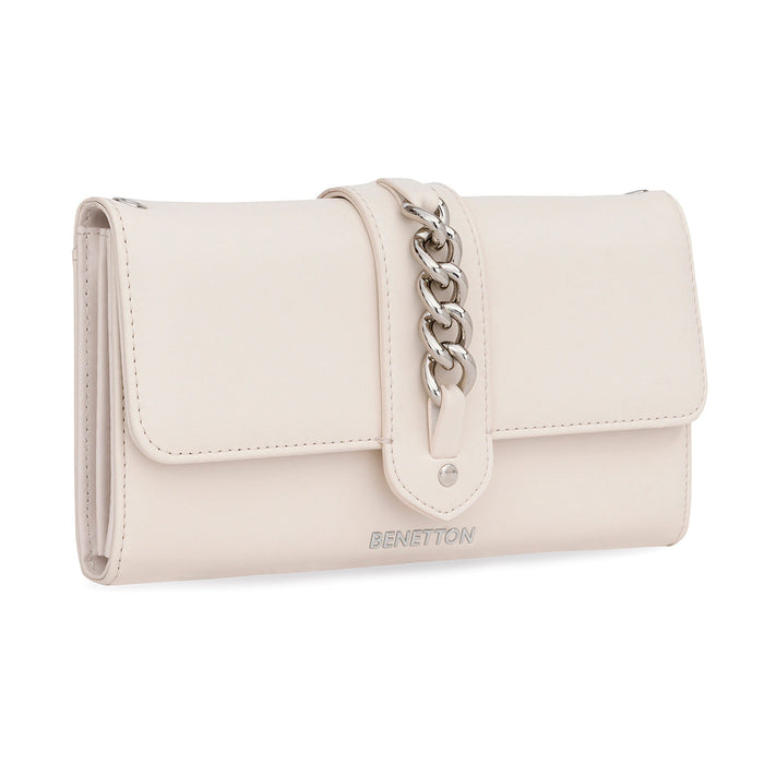 United Colors of Benetton Frenzi Wallet White