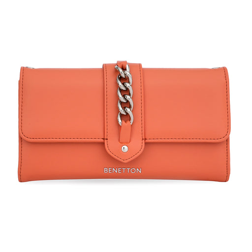 United Colors of Benetton Frenzi Wallet Orange