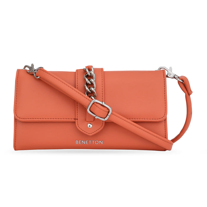 United Colors of Benetton Frenzi Wallet Orange