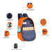 Tommy Hilfiger Deffodil Back to School Backpack Orange