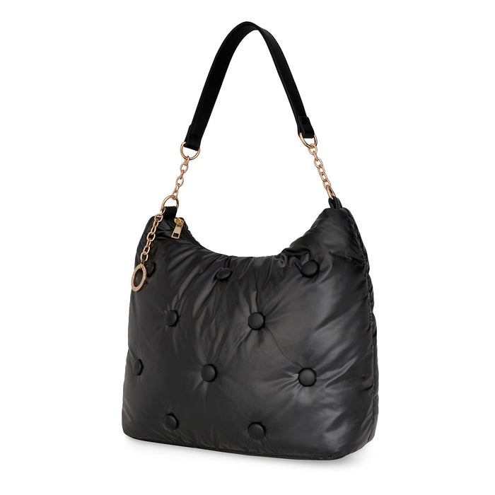 Aeropostale Phoebe Hobo Handbag Black