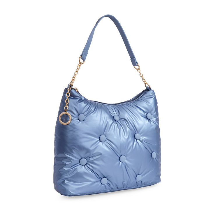 Aeropostale Phoebe Hobo Handbag Blue