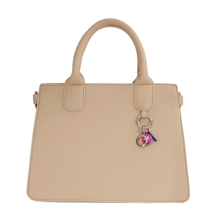 Aeropostale Clementine Mid Tote Handbag Ivory