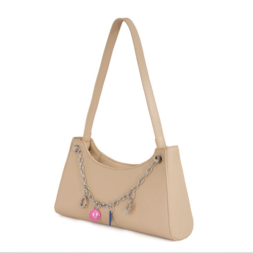 Aeropostale Emalia Baguette Handbag ivory