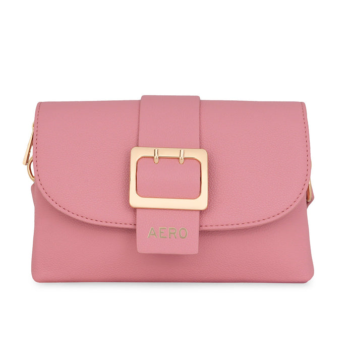 Aeropostale Cielo Baguette Handbag pink