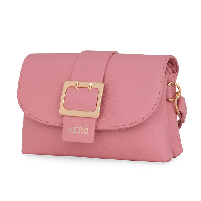 Aeropostale Cielo Baguette Handbag pink