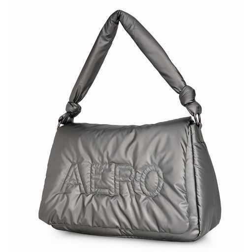 Aeropostale Zelie Messenger Handbag Sliver