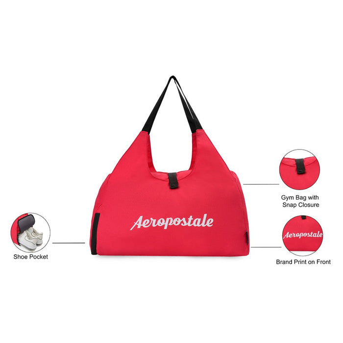 Aeropostale Mayfield Duffle Bag Red