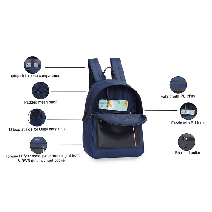 Tommy Hilfiger Legrange Laptop Backpack